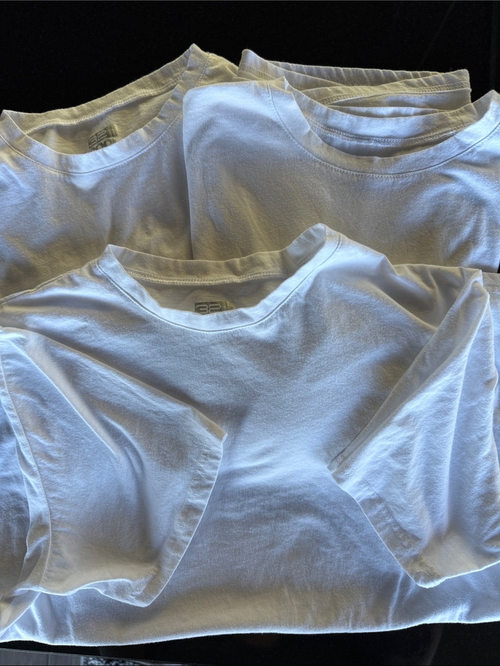 White Crewneck Kids T-Shirt - Unbranded